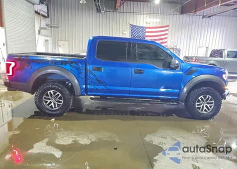 2018 Ford F150 Raptor z USA, uszkodzony, nr VIN 1FTFW1RG3JFB84900